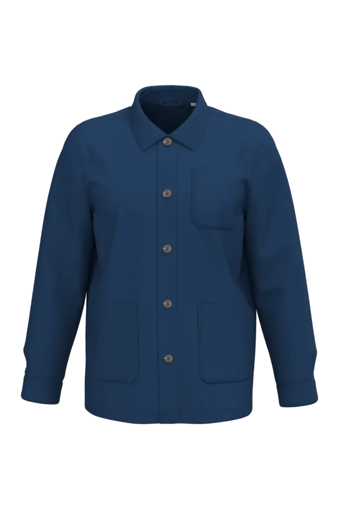 Printed Worker Jacket NS611 Washed Organic Cotton S-3XL — product photo 7