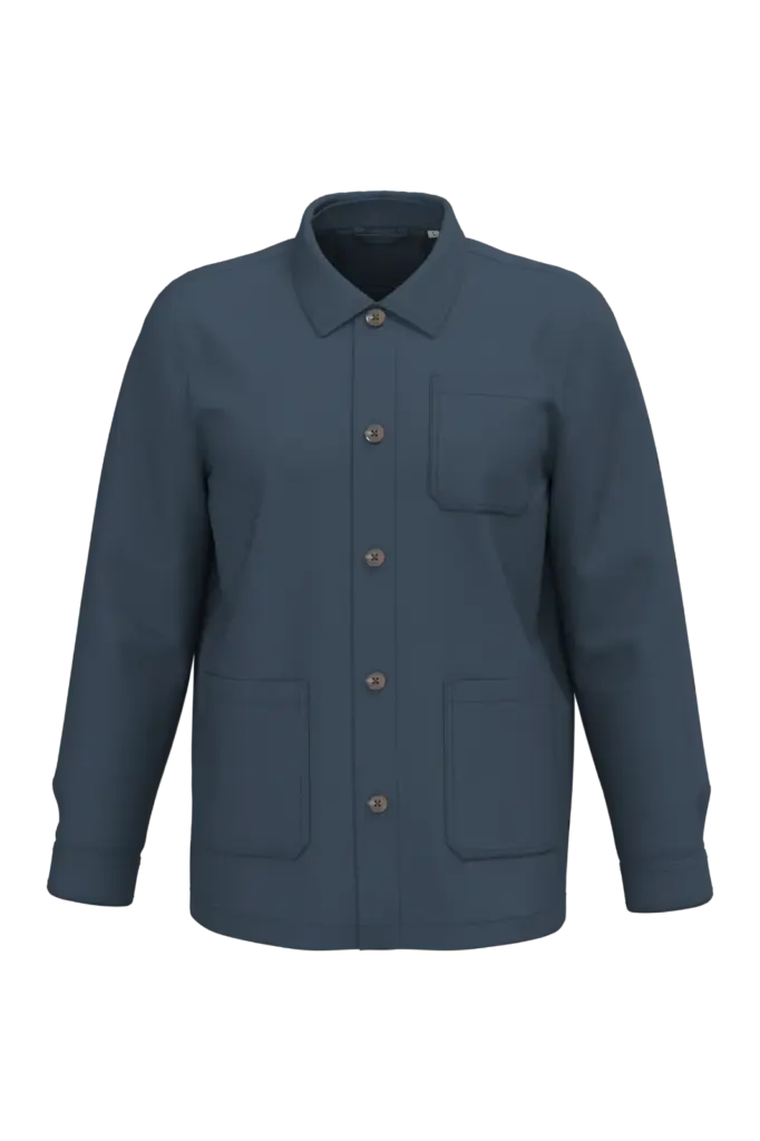 Printed Worker Jacket NS611 Washed Organic Cotton S-3XL — product photo 8