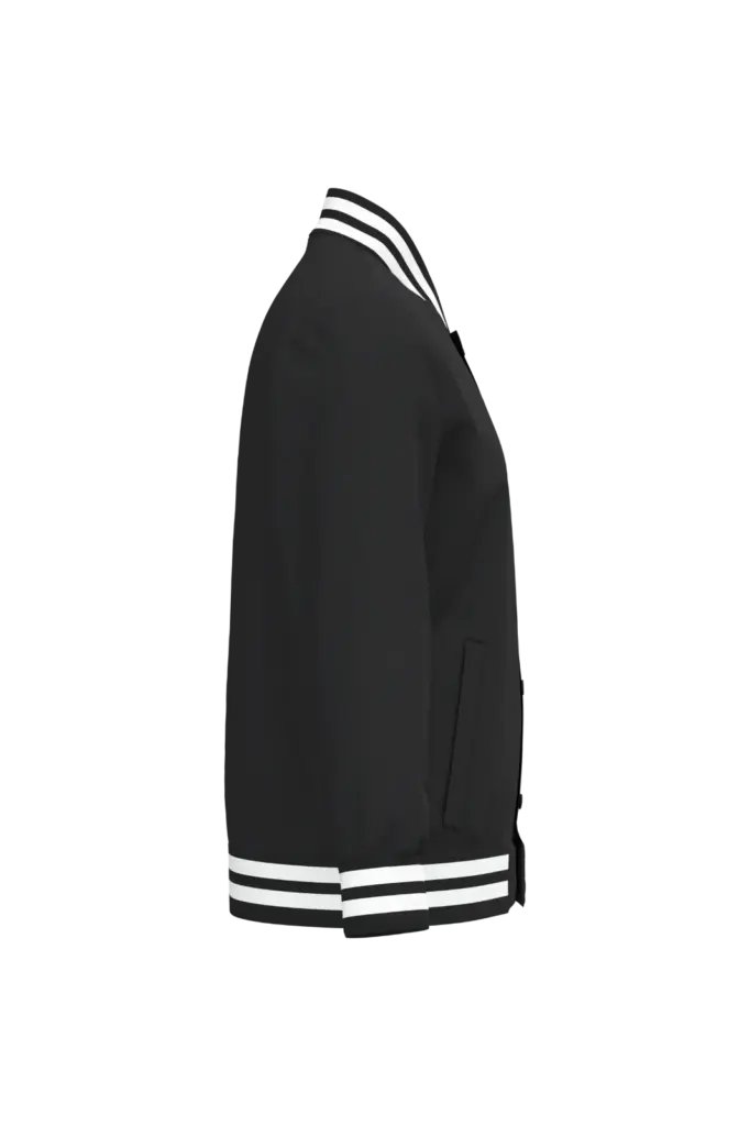 Ecologische uniseks gevoerde teddyjas, black — productfoto 5
