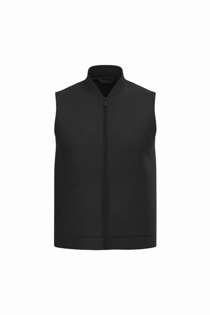 Bodywarmer bedrucken NS623 Teddykragen Bio-Baumwolle XS-XXL — Produktfoto 6
