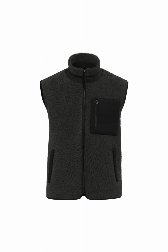 Sherpa Bodywarmer NS624 bedrucken Unisex Recycling XXS-3XL — Produktfoto 6