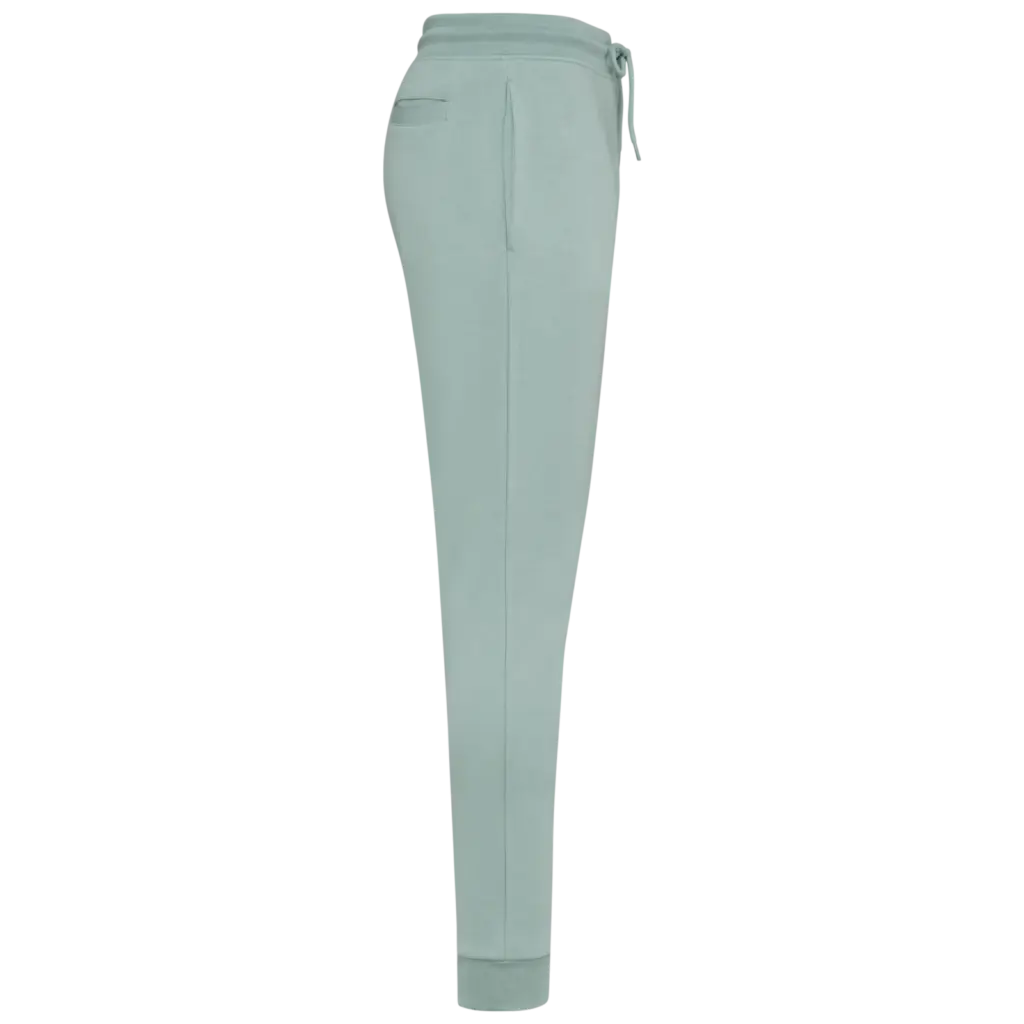 Ecologische heren joggingbroek, jade green — productfoto 8