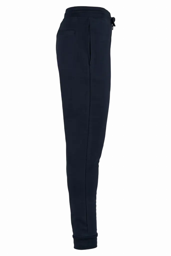 Ecologische heren joggingbroek, navy blue — productfoto 10