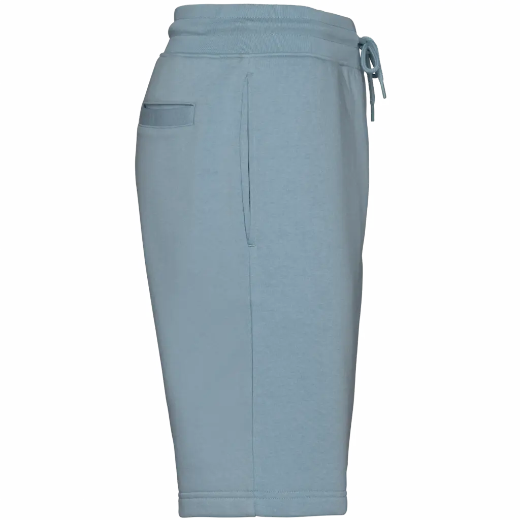 Ecologische herenbermuda, aquamarine — productfoto 4