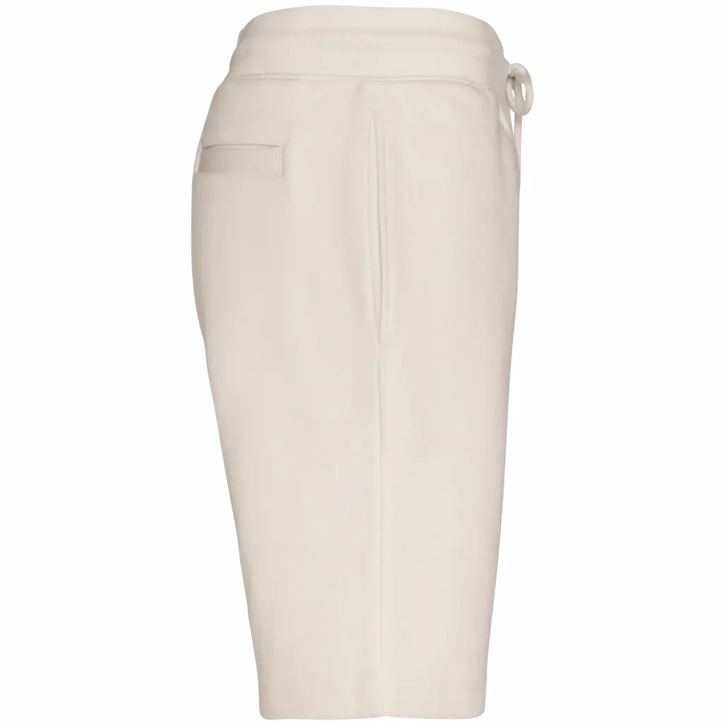 Ecologische herenbermuda, ivory — productfoto 6