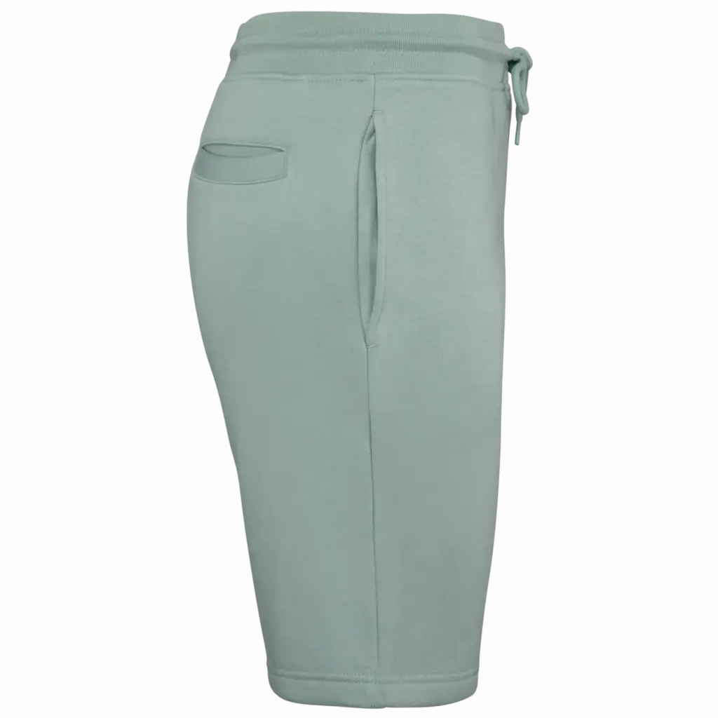 Ecologische herenbermuda, jade green — productfoto 7