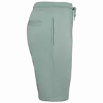 Ecologische herenbermuda, jade green — productfoto 7