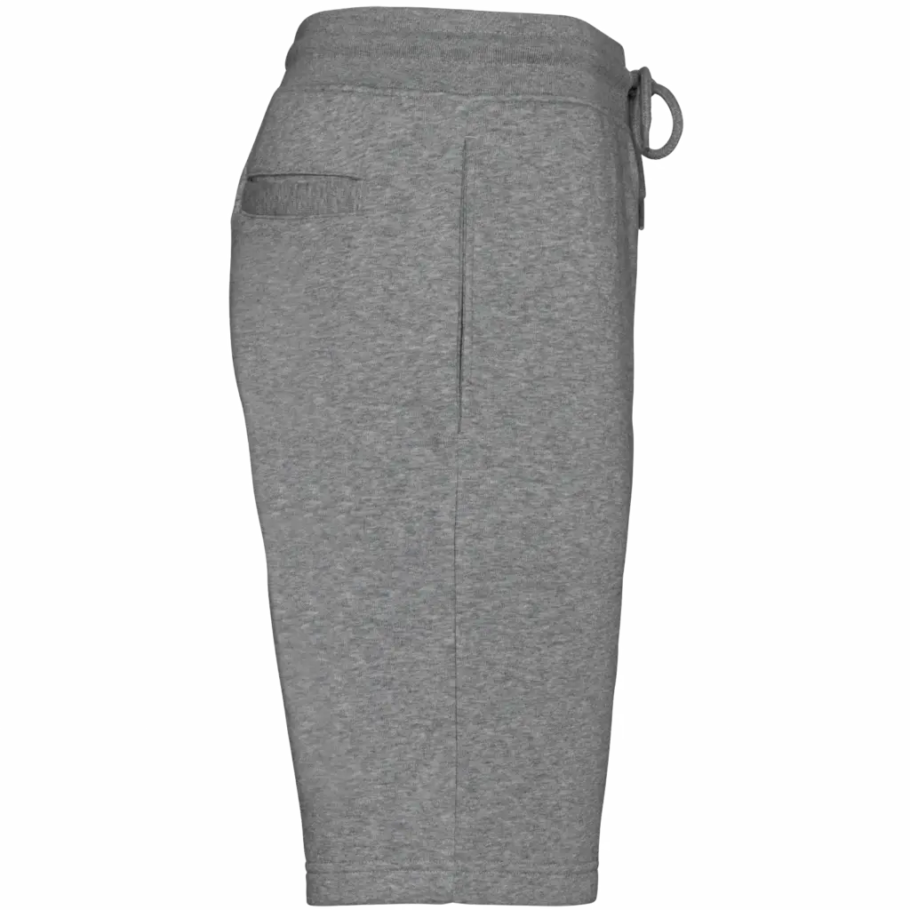Ecologische herenbermuda, moon grey heather — productfoto 8