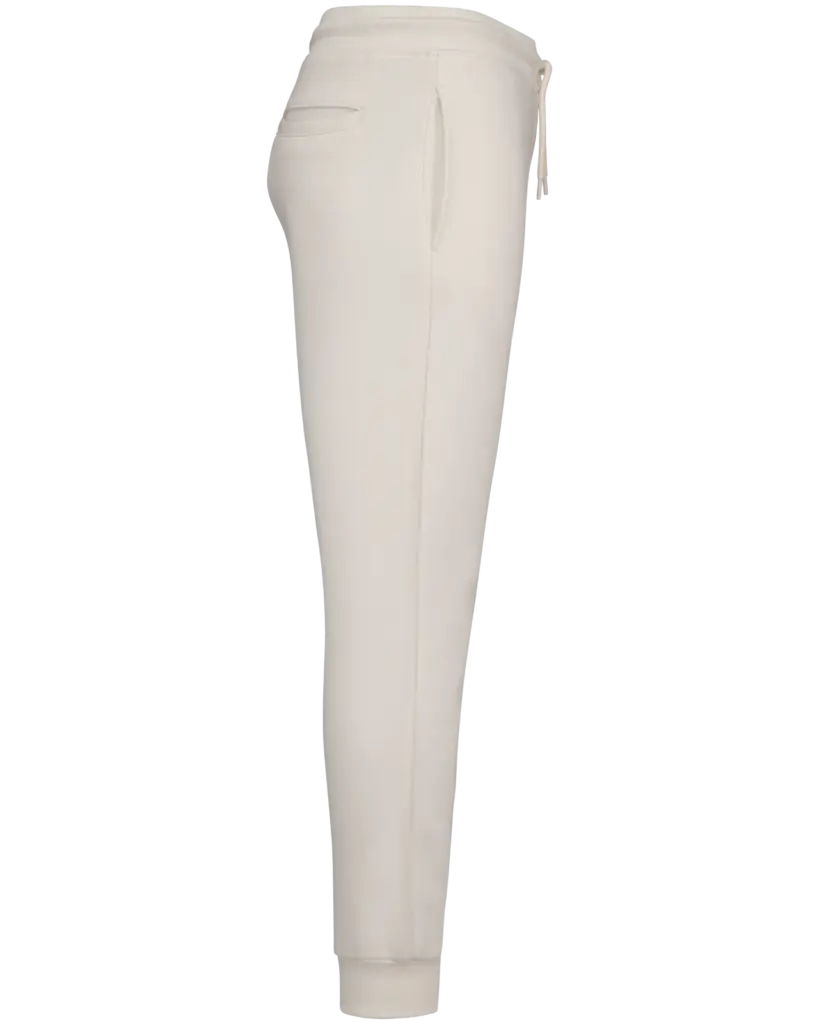 Ecologisch joggingbroek voor kinderen, ivory — productfoto 3