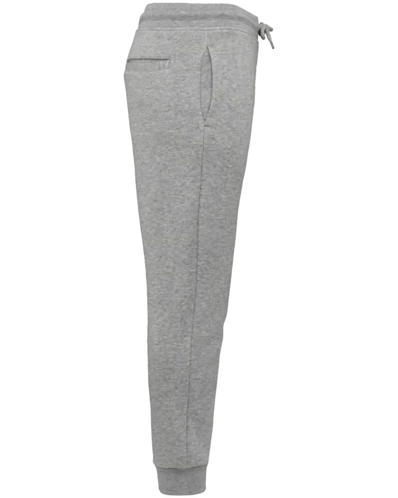 Ecologisch joggingbroek voor kinderen, moon grey heather — productfoto 4