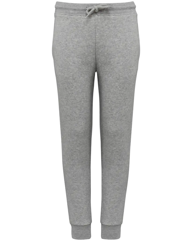 Ecologisch joggingbroek voor kinderen, moon grey heather — productfoto 7