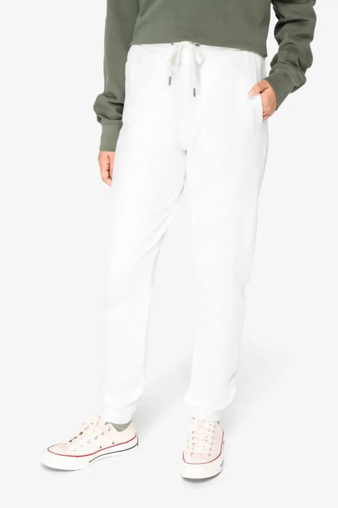 Ecologische uniseks jogging French Terry