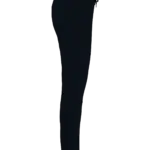 Ecologische uniseks jogging French Terry, washed black — productfoto 3