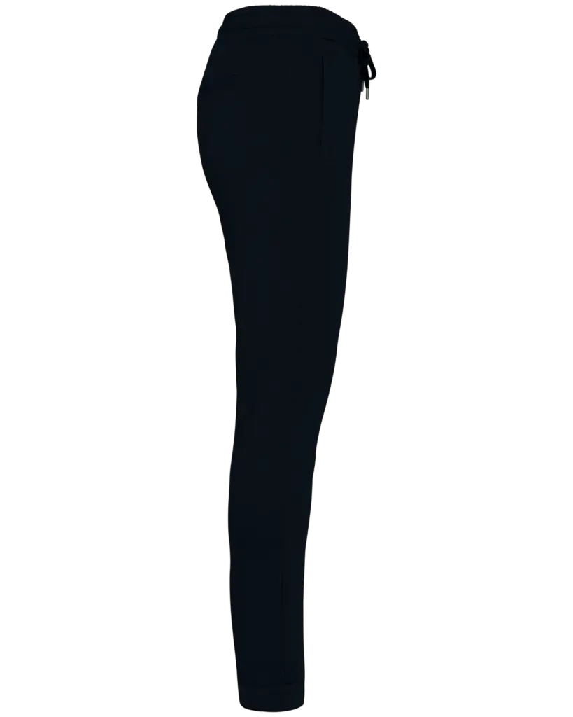 Ecologische uniseks jogging French Terry, washed black — productfoto 3