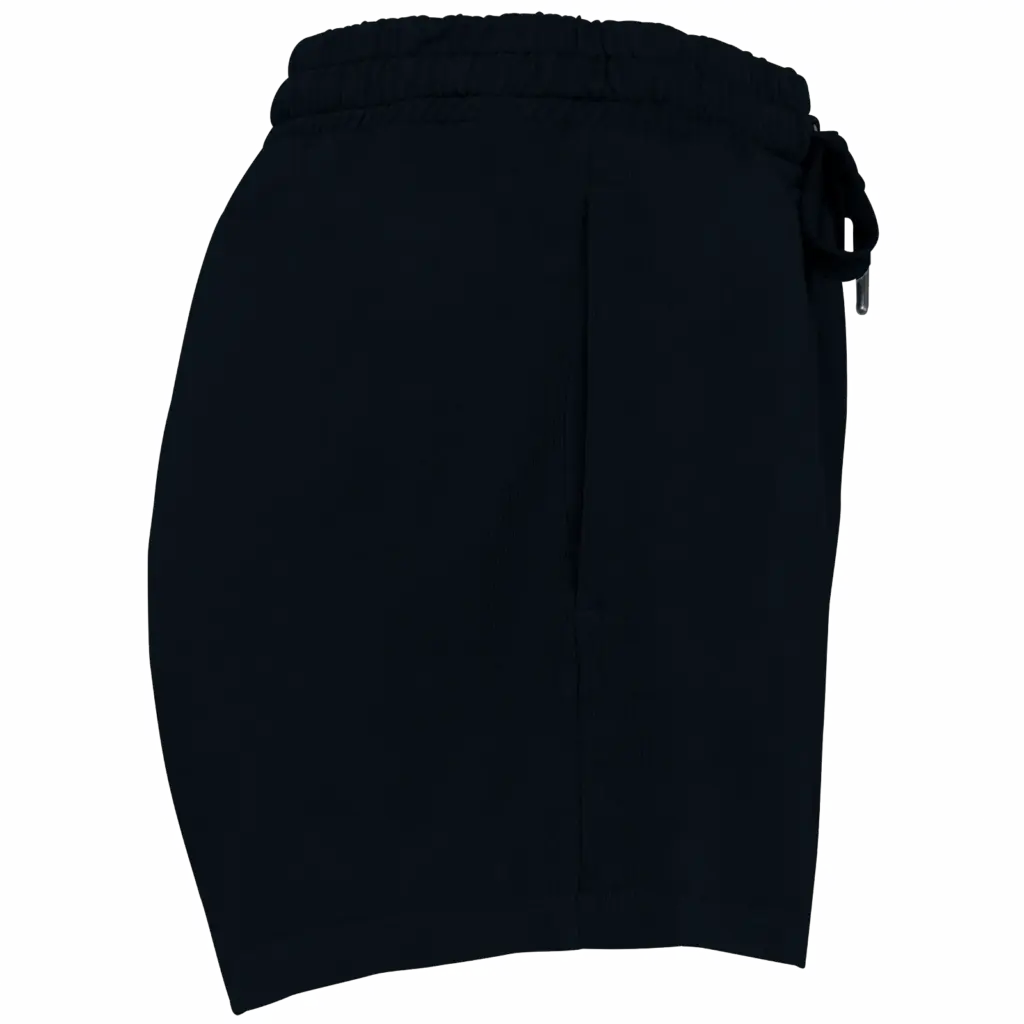 Ecologisch damesshort French Terry, washed black — productfoto 1