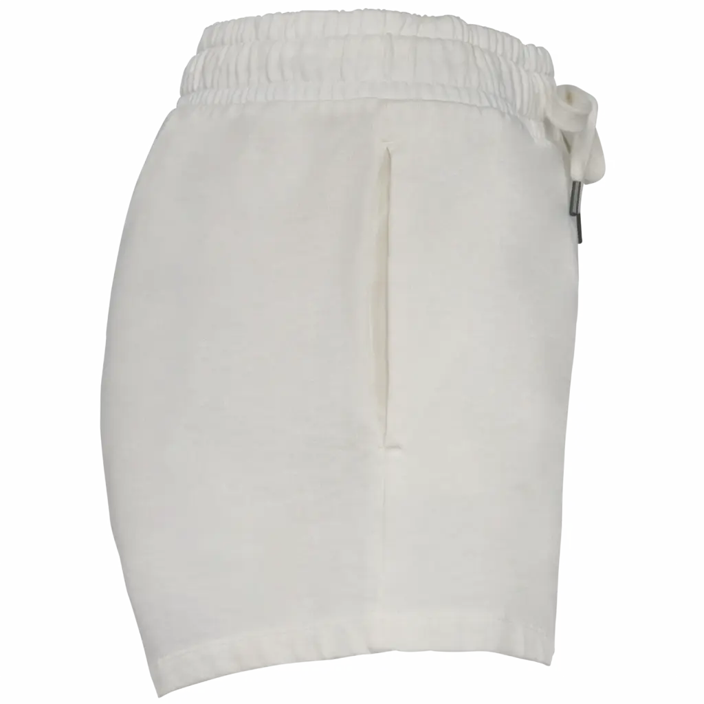 Ecologisch damesshort French Terry, washed ivory — productfoto 2