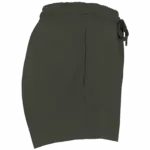 Ecologisch damesshort French Terry, washed organic khaki — productfoto 5