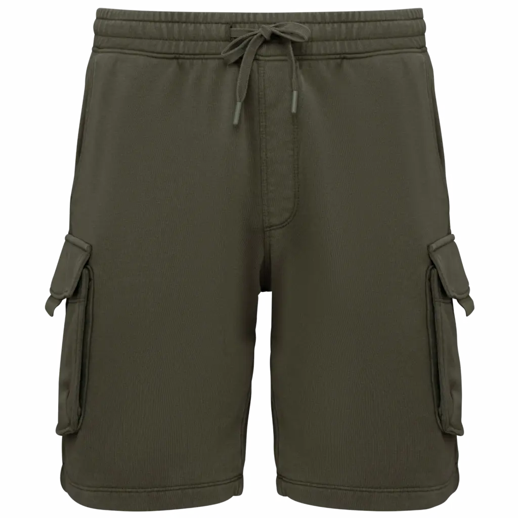 Custom Mens Cargo Shorts NS717 Organic French Terry XS-3XL — product photo 8