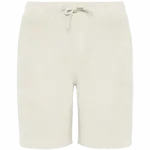 Ecologische badstof jongensshort, ivory — productfoto 4