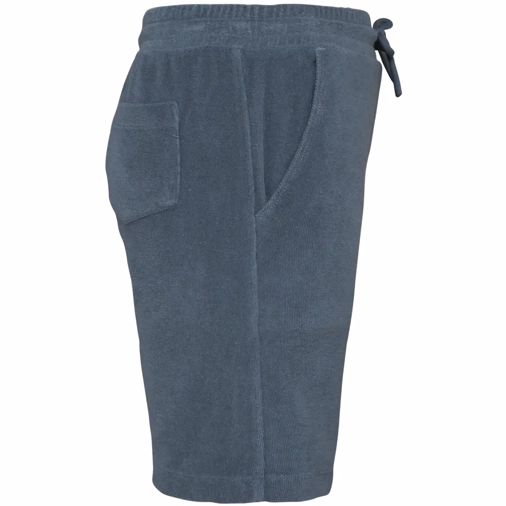 Ecologische badstof jongensshort, mineral grey — productfoto 4