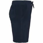Ecologische badstof jongensshort, navy blue — productfoto 5