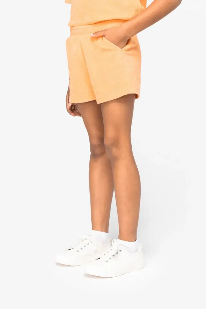 Ecologische badstof meisjesshort