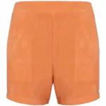 Ecologische badstof meisjesshort, apricot — productfoto 4
