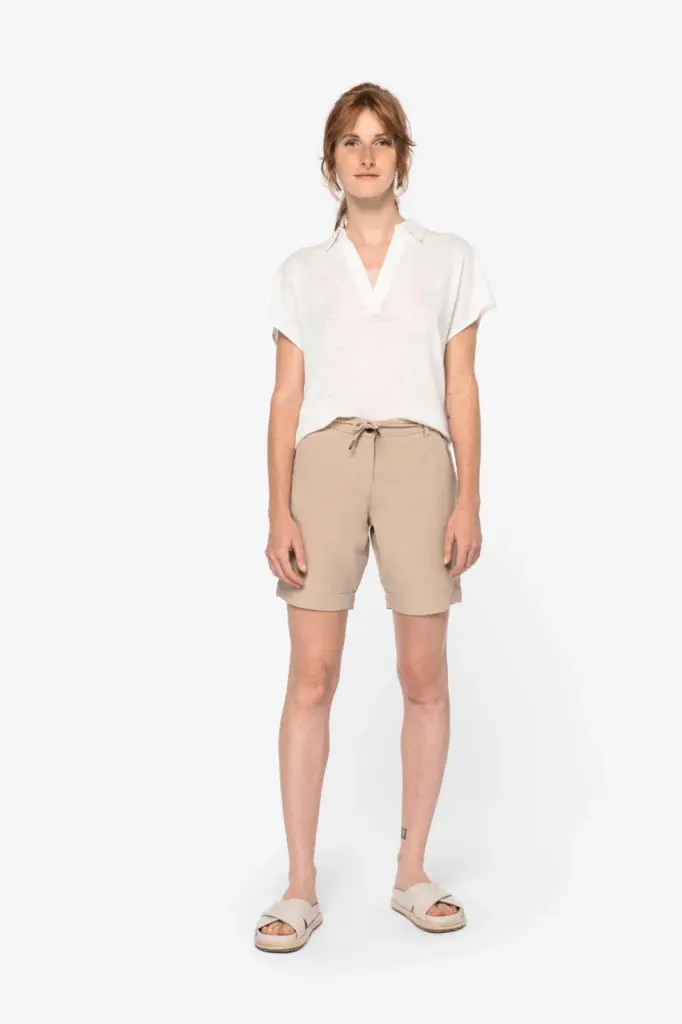 Damesbermuda Lyocell TENCEL™ — productfoto 3