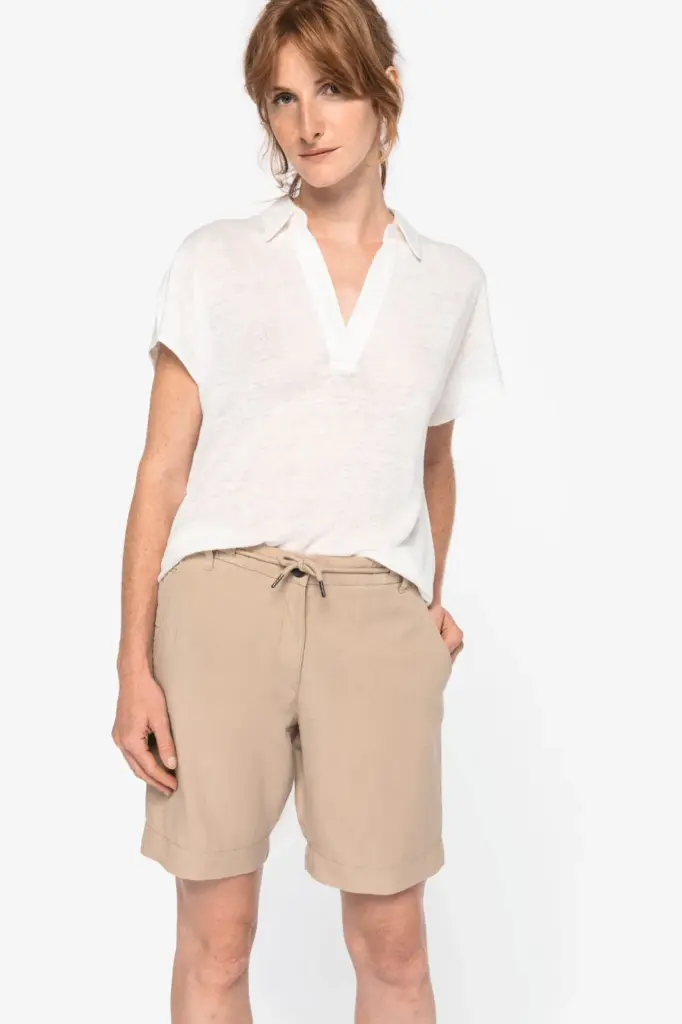 Damesbermuda Lyocell TENCEL™ — productfoto 4