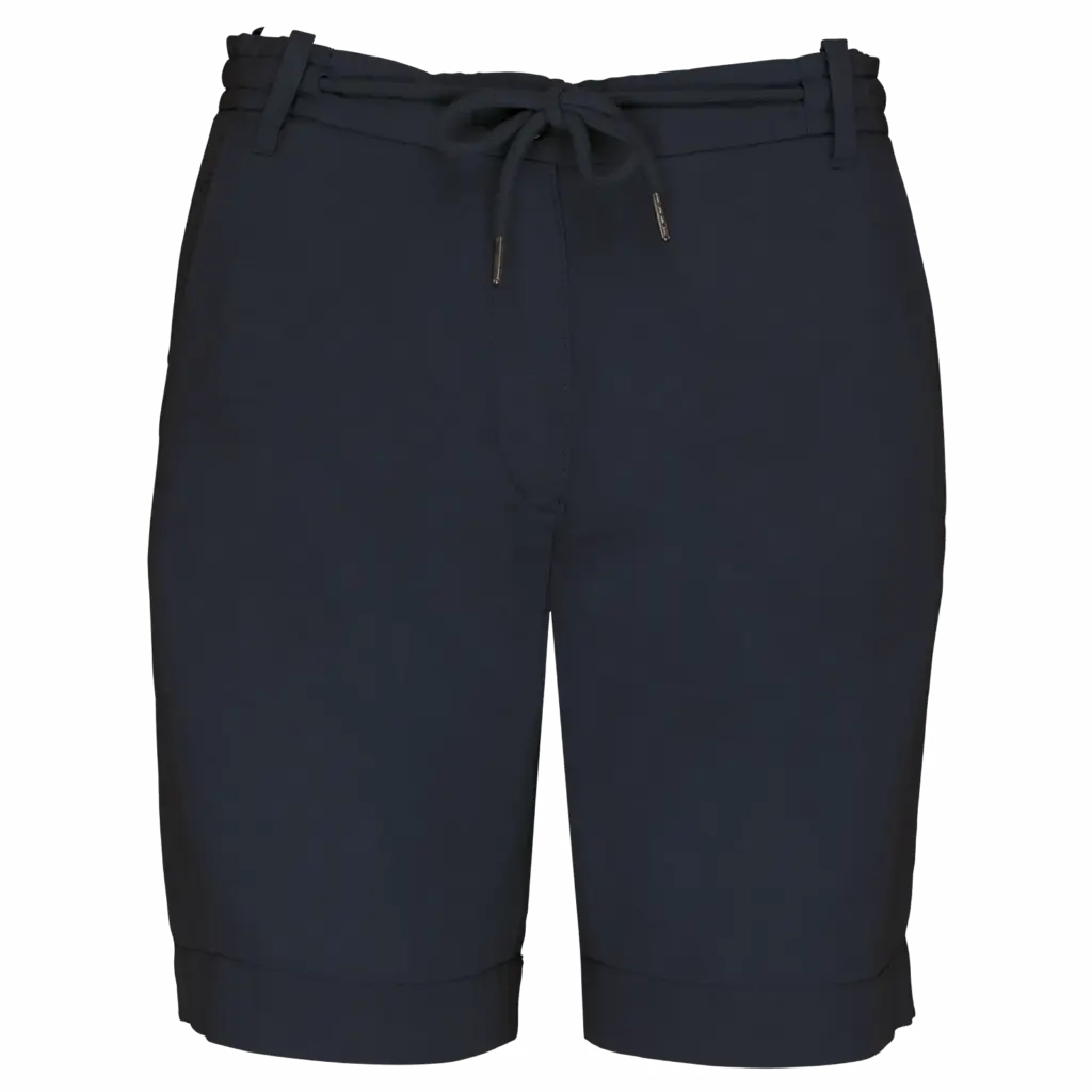 Custom NS721 Women TENCEL Bermuda Shorts Linen 34-48 FR — product photo 6