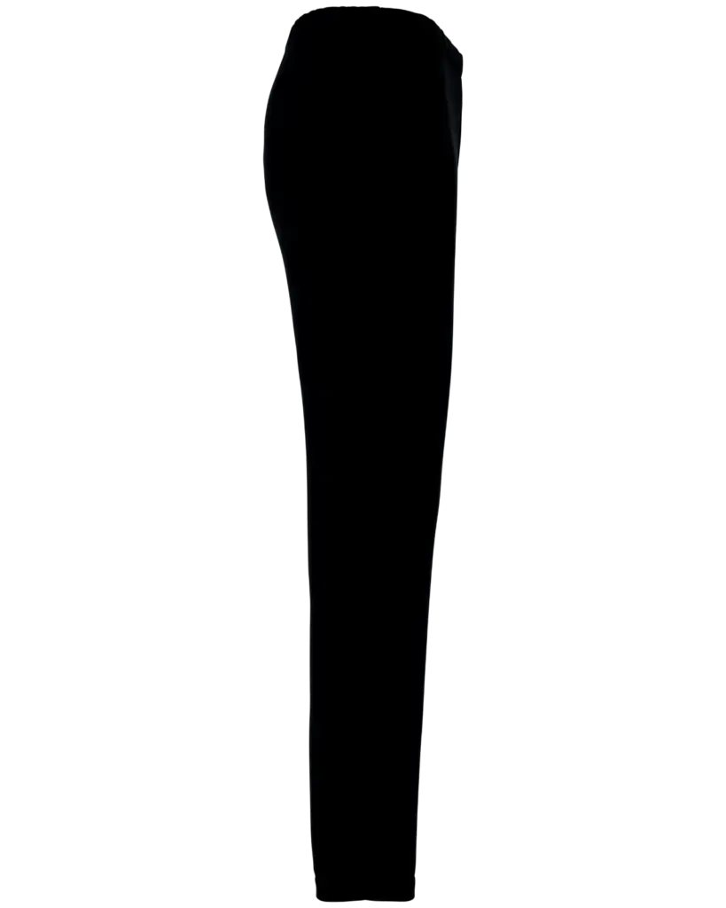 Ecologische joggingbroek voor dames, black — productfoto 3