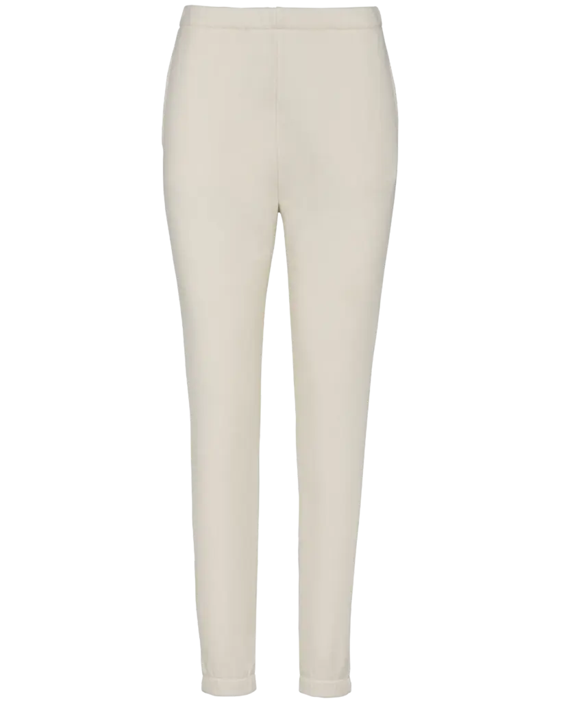 Ecologische joggingbroek voor dames, ivory — productfoto 5