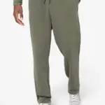 Duurzame uniseks wijde joggingbroek.