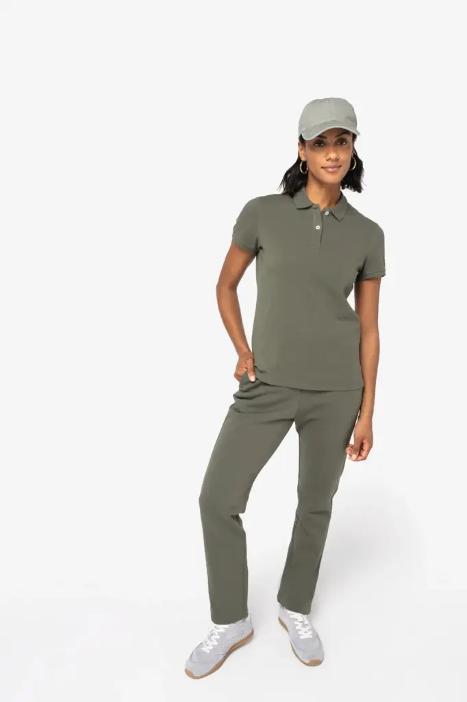 Duurzame uniseks wijde joggingbroek. — productfoto 3