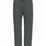 Duurzame uniseks wijde joggingbroek., iron grey — productfoto 7