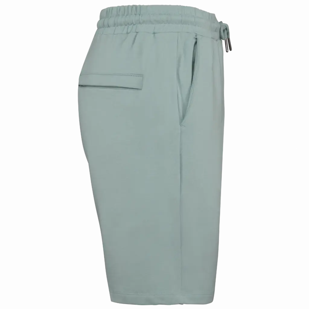 Ecologische herenshort, jade green — productfoto 5