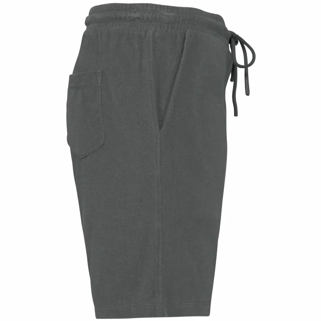 Ecologische badstof herenshort, iron grey — productfoto 6