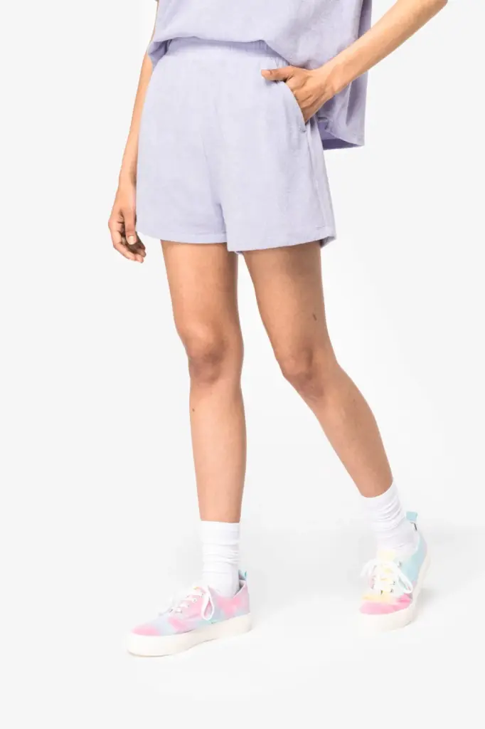 Ecologische badstof damesshort