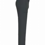 Heren utility broek met verwassen look van ecologisch materiaal, washed coal grey — productfoto 5