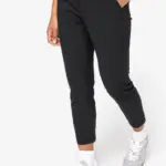 Ecologische enkellange chinobroek dames