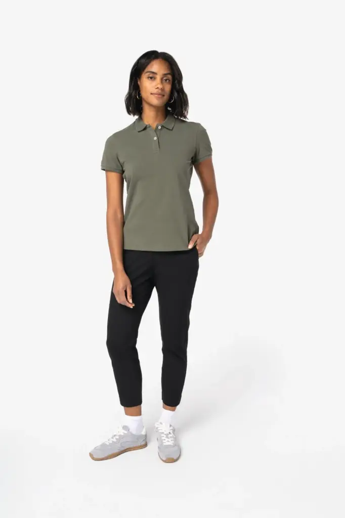 Ecologische enkellange chinobroek dames — productfoto 2
