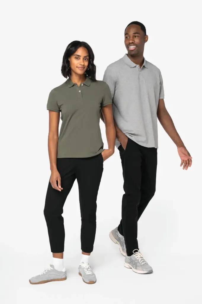 Ecologische enkellange chinobroek dames — productfoto 3