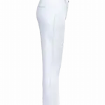 Ecologische enkellange chinobroek dames, white — productfoto 14