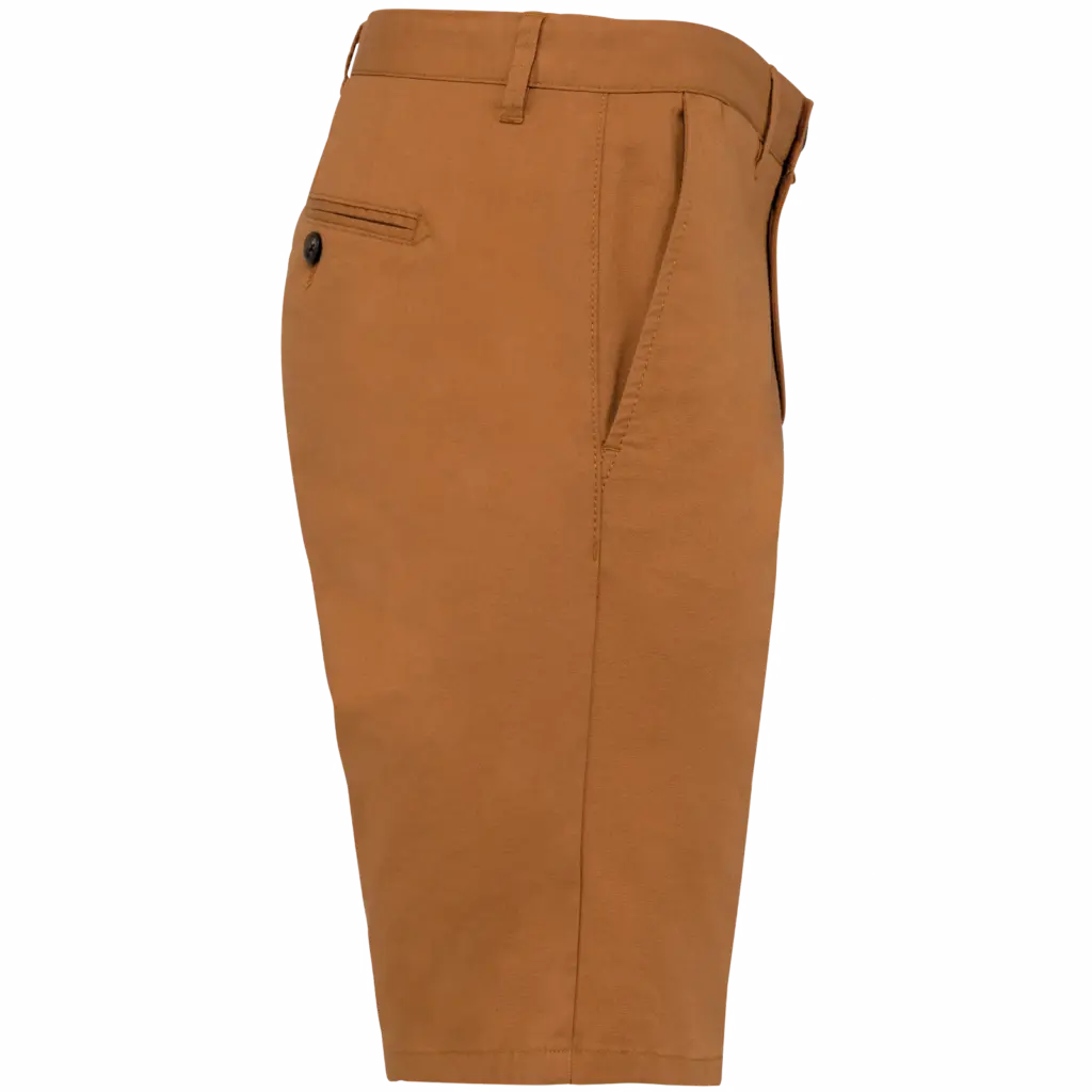 PS_NS738-S-2_BROWNSUGAR - Hidalgo-werbeartikel Ecologische chinobermuda heren, brown sugar — productfoto 6