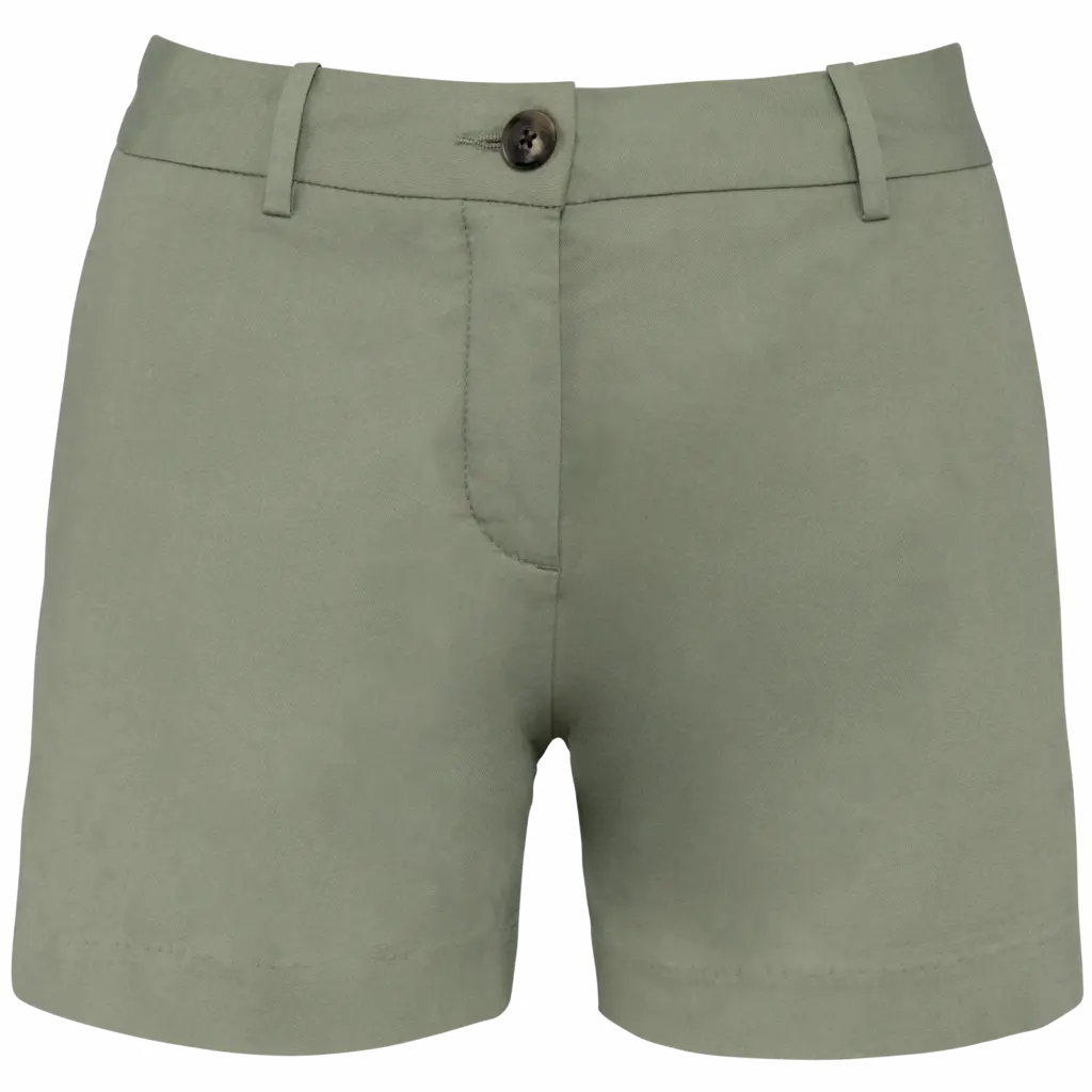 Womens Chino Bermuda NS739 Custom Organic Cotton 34-46 FR — product photo 6