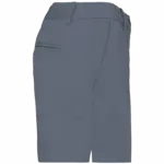 Ecologische chinobermuda dames, mineral grey — productfoto 7