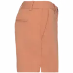 Ecologische chinobermuda dames, peach — productfoto 10