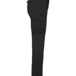 Ecologische verwassen cargobroek heren, washed black — productfoto 5
