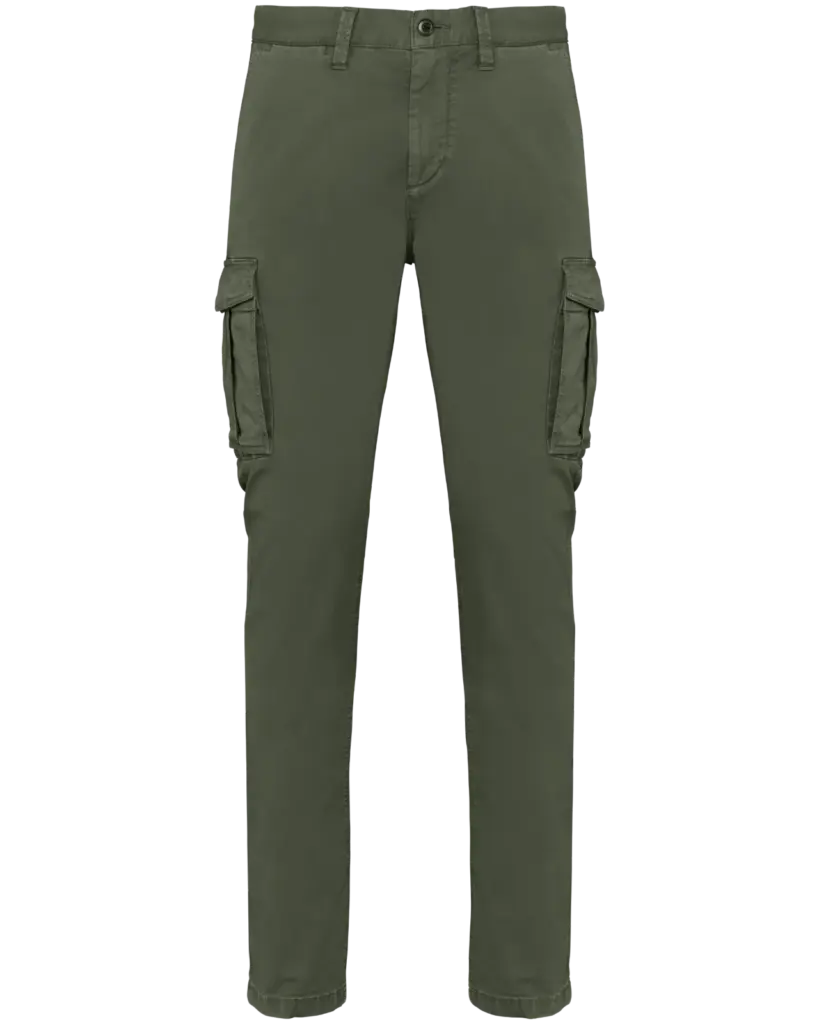 Men's Work Cargo Pants NS740 Printed Organic Cotton 36-48 FR — product photo 8