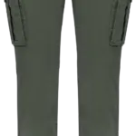 PS_NS741-2_WASHEDORGANICKHAKI - Hidalgo-werbeartikel Ecologische verwassen cargobroek dames, washed organic khaki — productfoto 6